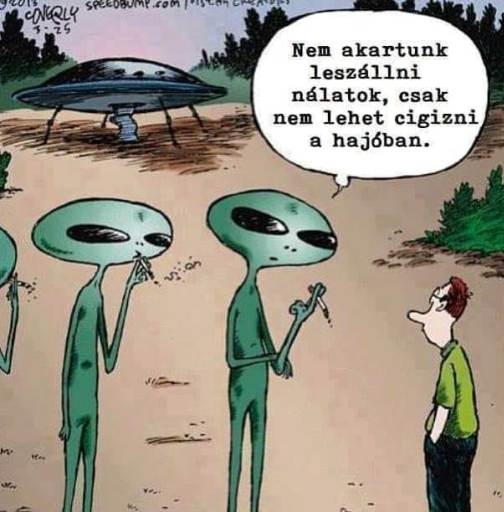 Csak füstölnek egyet...