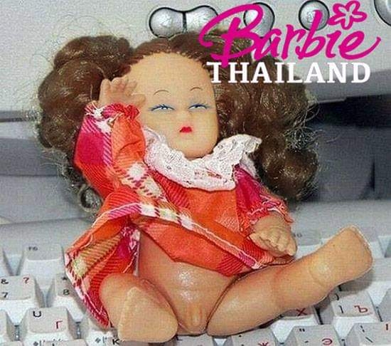 Már ladyboy Barbie is van
