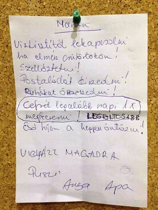 Elfogtunk egy levelet