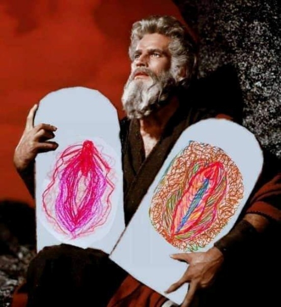 Az első két parancsolat eredetileg