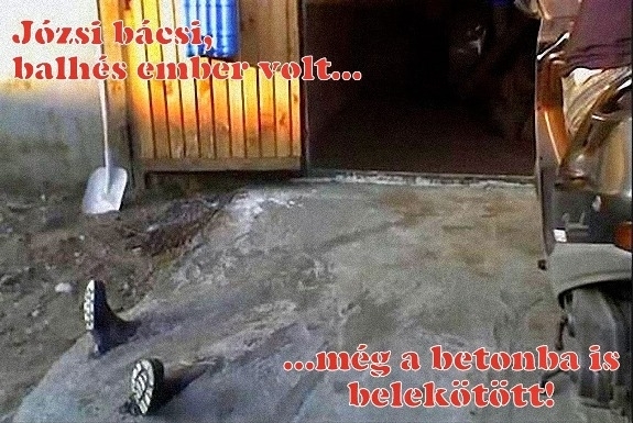 Bizarr info az öregről