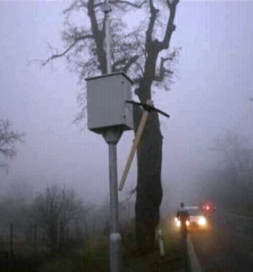 Valaki meghekkelte a traffipaxot