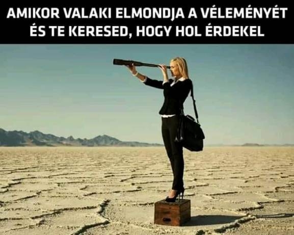 Van olyan, akiét meg se hallom :P