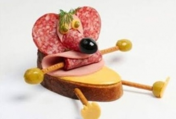 Egy mókás szenyó reggelire