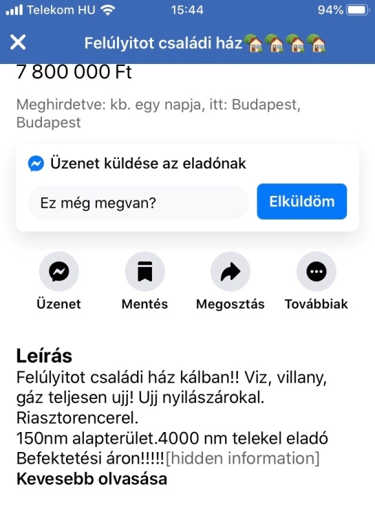Amikor ezt a hirdetést találta a párom, egyből rátok gondoltam