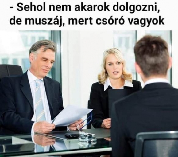 Miért akar itt dolgozni?