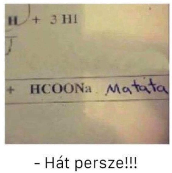 Haver, tanultál a mai kémia órára?