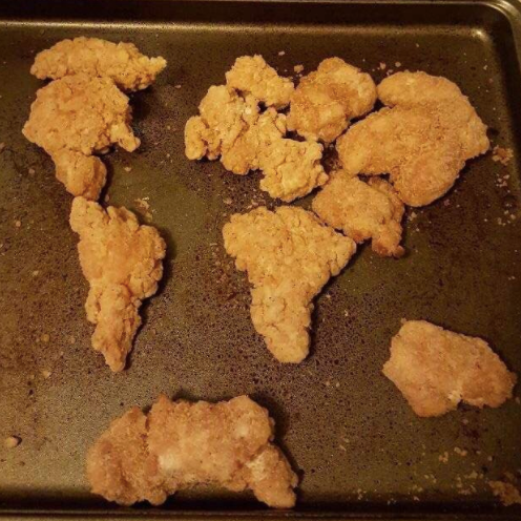 Amikor földrajzra kéne tanulnod, de éhes vagy!