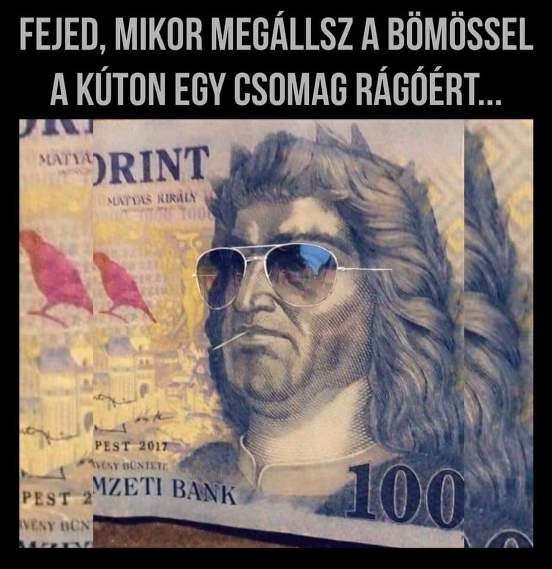 Gyakran látni ilyet, főleg miután tankoltak ötezerért