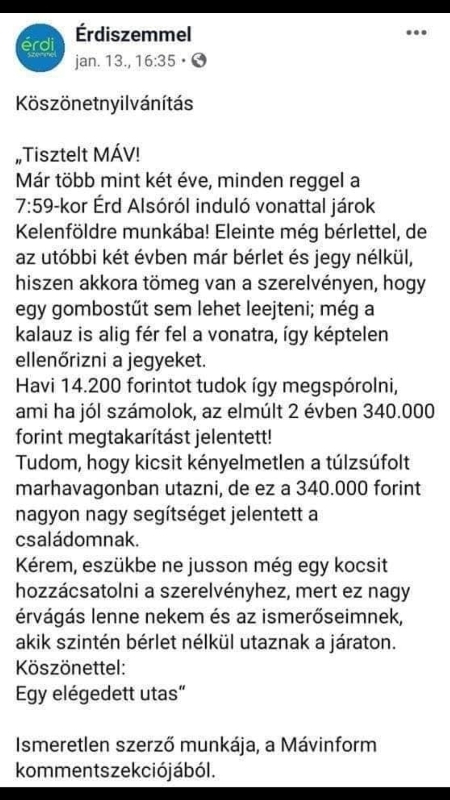 Méghogy kiveszett a tisztesség az emberekből?!