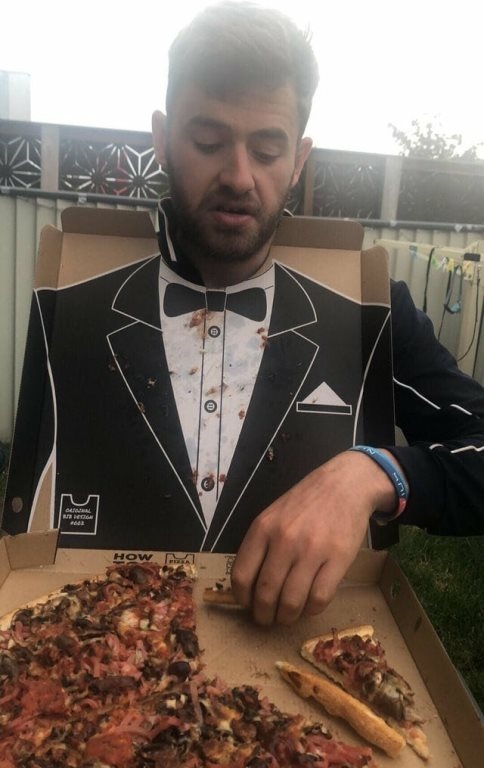 Kreatív pizzás doboz