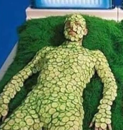 Azt hallottam, hogy az uborka csökkenti a stresszt...