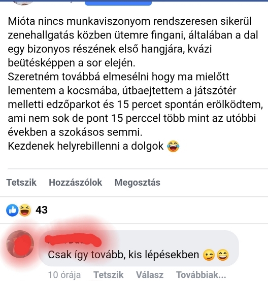 Egy egészséges szellemiségű ember...