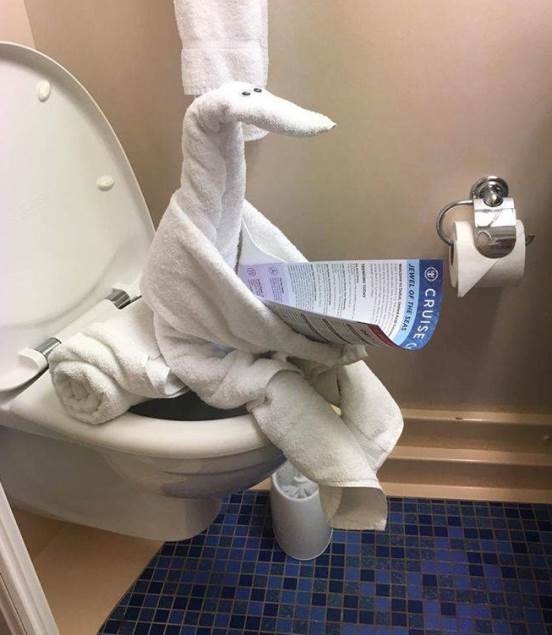 Nagyon kreatív a takarítónő