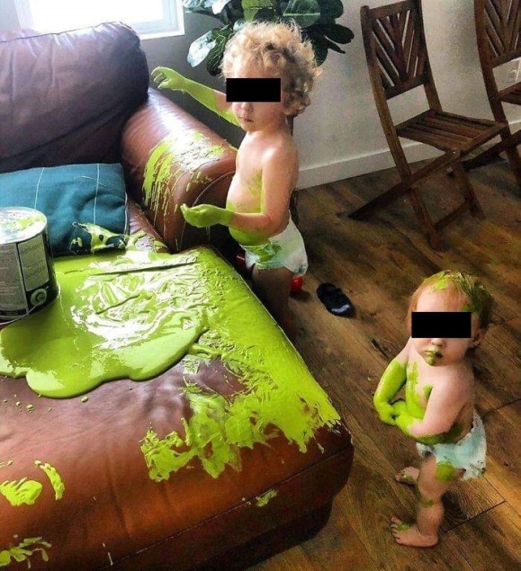 Amikor egyedül hagyod a kis szarosokat