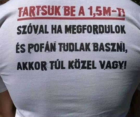 Az új boltbajárós pólóm