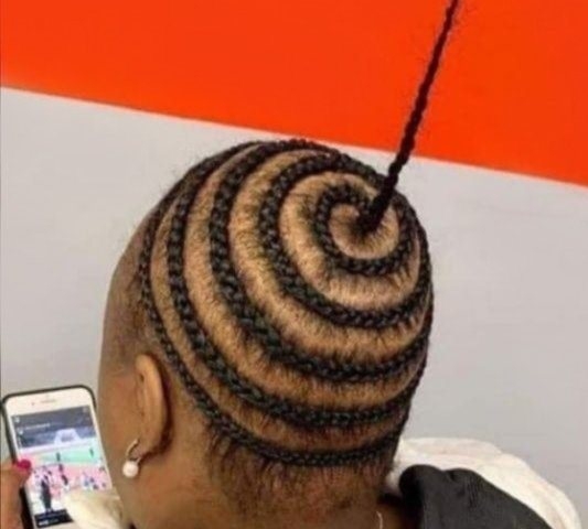 Egy érdekes frizura