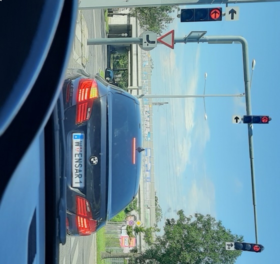 Bécsben fotózták nekünk a nap rendszámát