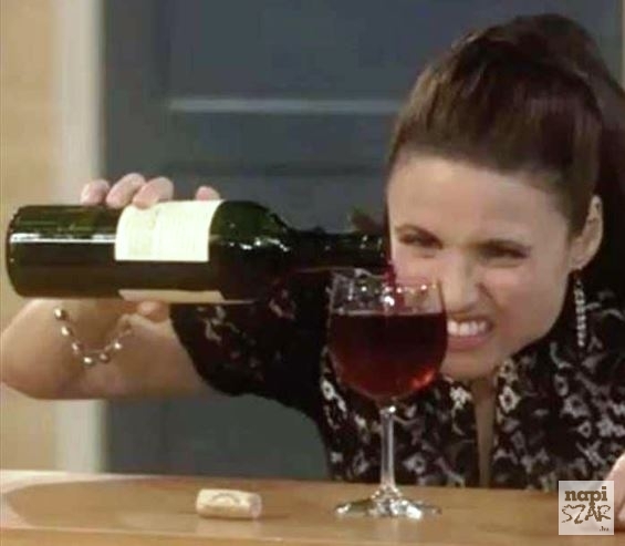 Amikor megtudod, hogy csak egy pohár bor egészséges naponta