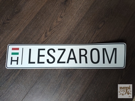 Megjött az új rendszám