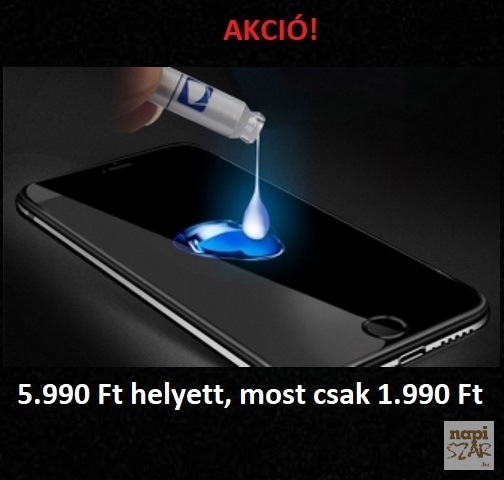 Nanotechnológiás kijelzővédő folyadék (x)