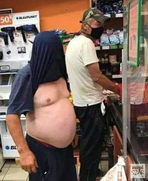 Ha otthon marad a maszk