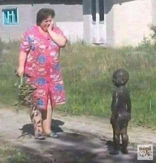 Nem verem meg, először megfürdetem...