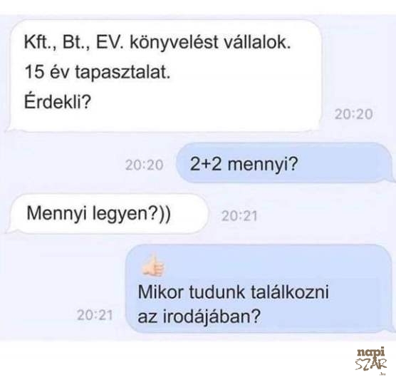 Hamar megtetszett neki