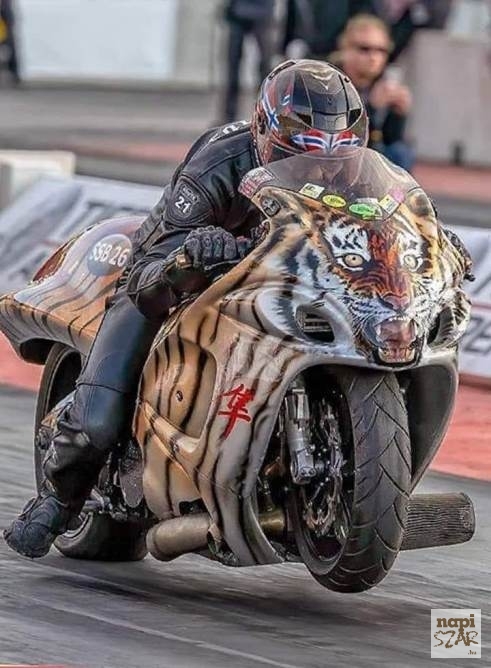 Érdekes motorfényezés