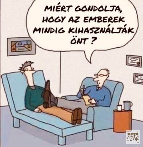 Eközben a pszichológusnál