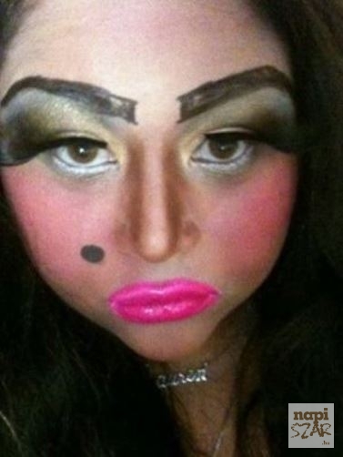 Egy jó smink kirajzolja az arc szépségét