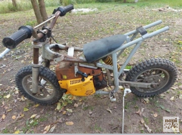 Volt otthon fölösbe egy láncfűrész