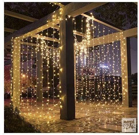 Univerzális karácsonyi LED fényfüggöny (x)