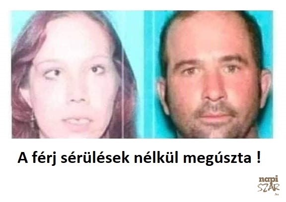 A nő 12-szer lőtt rá a férjére...