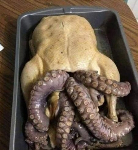 Ma töltött csirke volt ebédre