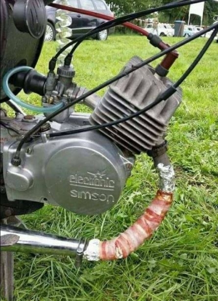 Készül a sült szalonna