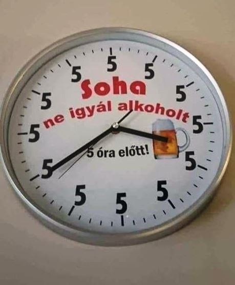 Soha ne igyál...