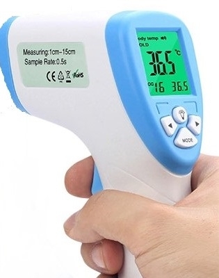 Digitális infra lázmérő - Mérj lázat fél másodperc alatt! (x)