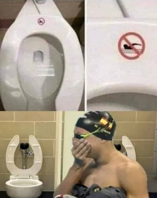 Figyelmeztetés - Tilos úszni benne 😮