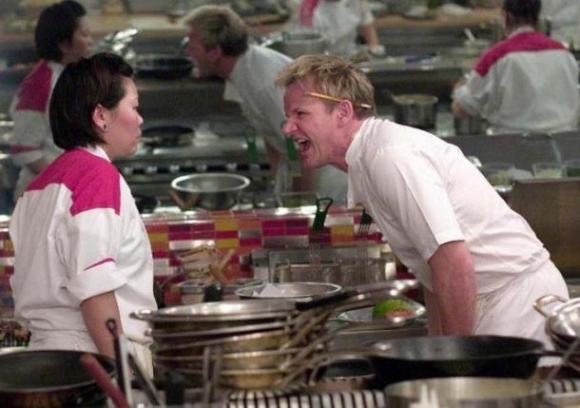 Gordon Ramsay már megint ideges