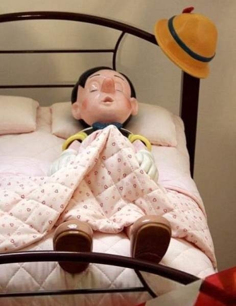Pinokkió hazudott egyet álmában