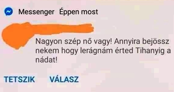 Ő ezzel a dumával csajozik