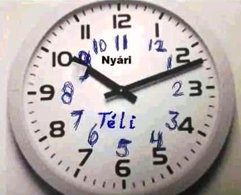 Én nem állítgatom többet az órát!