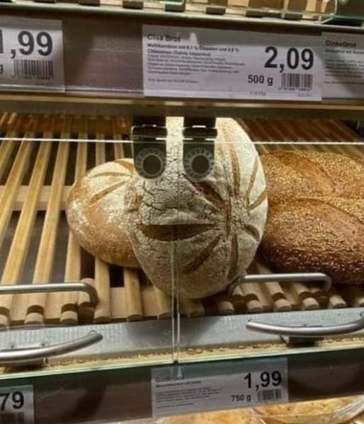 Vicces kedvű vásárló