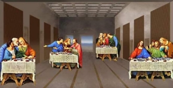 Az utolsó vacsora - 2021-es stílusban