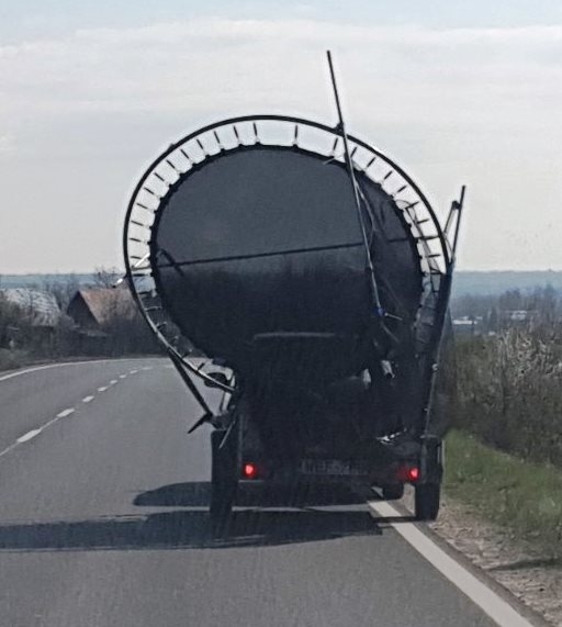 Húsvétkor a Balaton közelében látták a szállítót