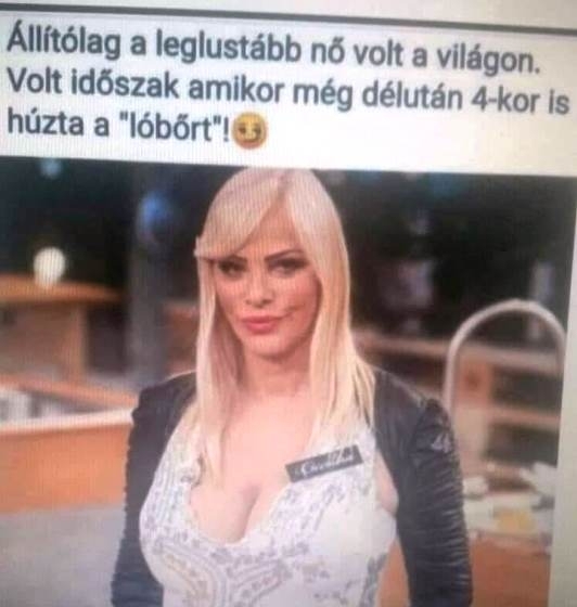 Cicciolina, született Staller Ilona Anna