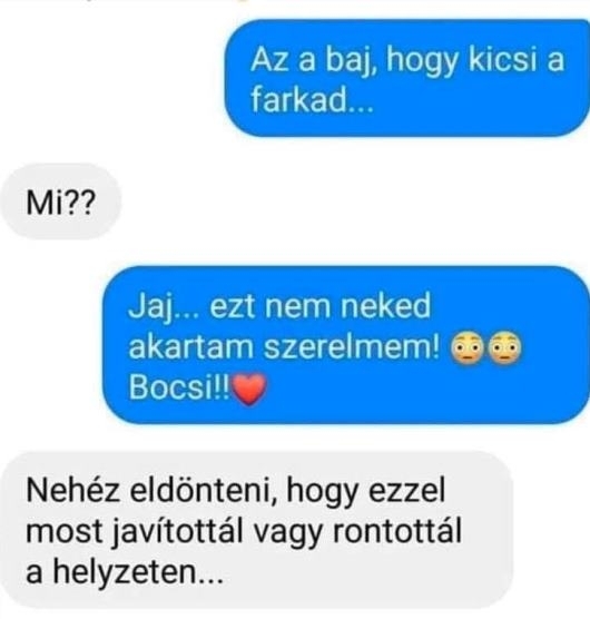 Magyarázkodik a bébi