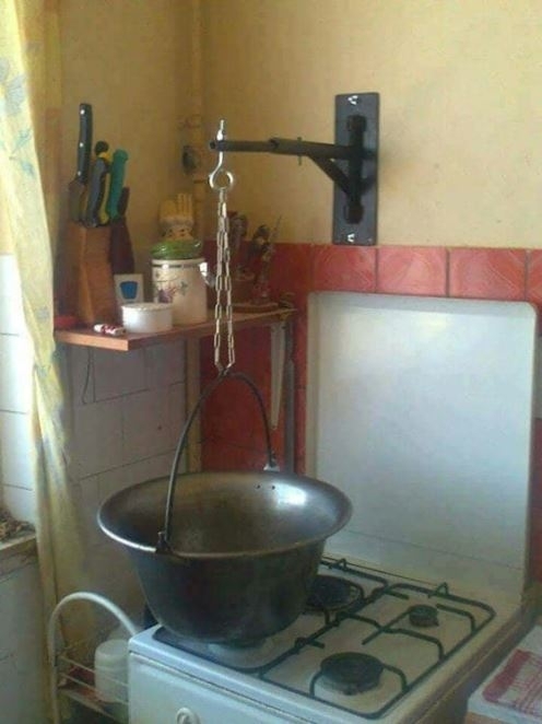 Bográcsozás panelben