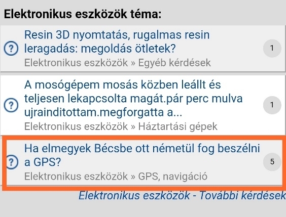 Befutott a nap kérdése